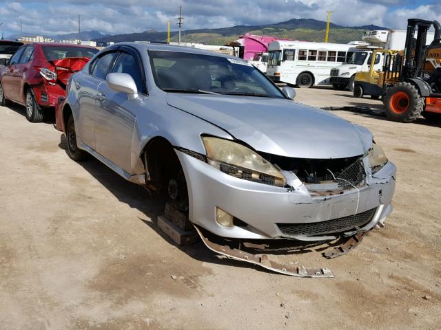 JTHBE262265005161 - 2006 LEXUS IS 350 SILVER photo 1