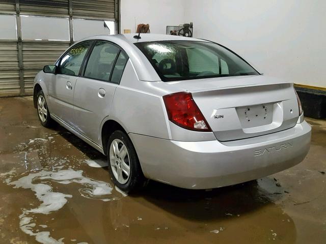 1G8AJ55F56Z152687 - 2006 SATURN ION LEVEL SILVER photo 3