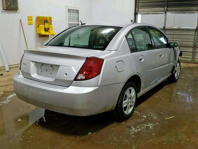 1G8AJ55F56Z152687 - 2006 SATURN ION LEVEL SILVER photo 4