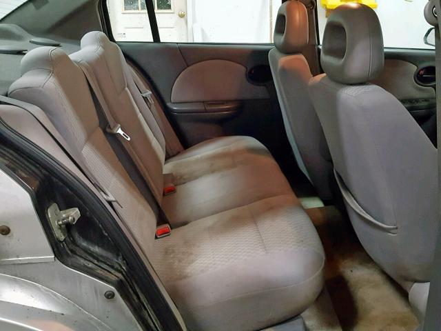 1G8AJ55F56Z152687 - 2006 SATURN ION LEVEL SILVER photo 6