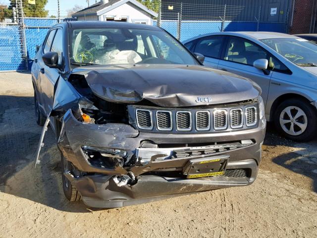 3C4NJCAB7JT489635 - 2018 JEEP COMPASS SP 灰色 照片 1