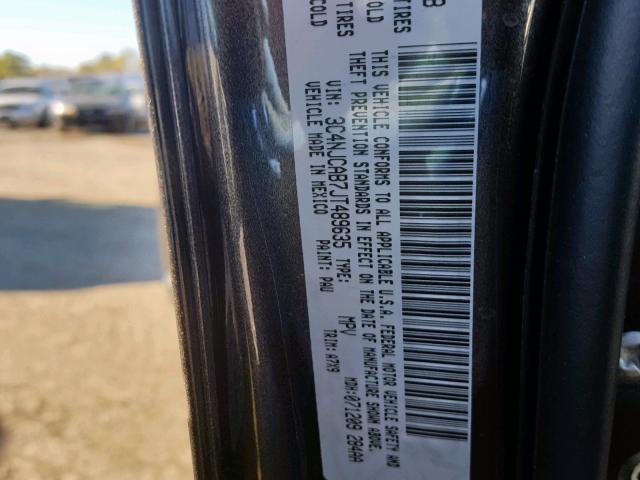 3C4NJCAB7JT489635 - 2018 JEEP COMPASS SP 灰色 照片 10