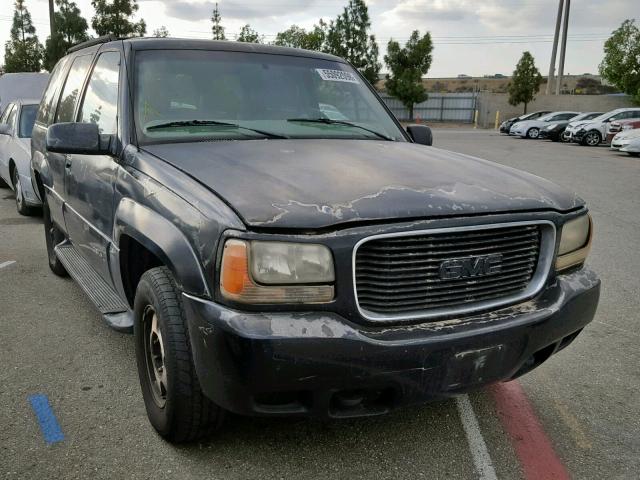 1GKEK13R2XR911537 - 1999 GMC YUKON BLACK photo 1