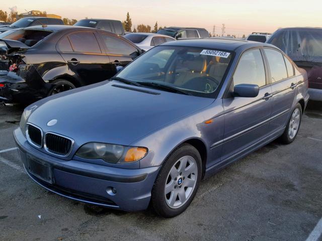 WBAAZ33425KW77179 - 2005 BMW 325 IS SUL BLUE photo 2