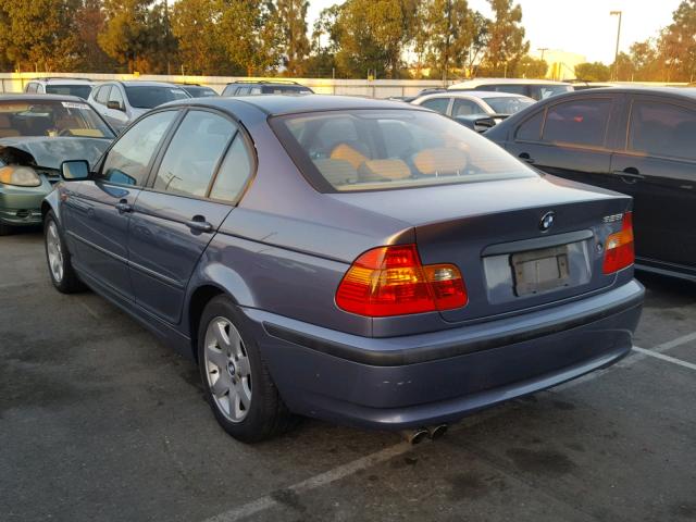 WBAAZ33425KW77179 - 2005 BMW 325 IS SUL BLUE photo 3