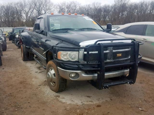 3D7MS48C35G840025 - 2005 DODGE RAM 3500 S BLACK photo 1