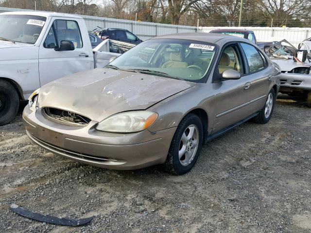 1FAFP55273A165304 - 2003 FORD TAURUS SES TAN photo 2