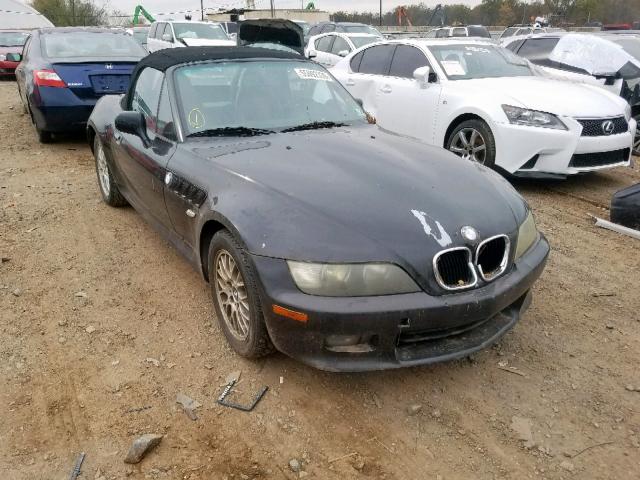 4USCN33442LK51582 - 2002 BMW Z3 2.5 BLACK photo 1