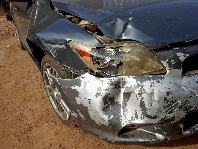 JTKDE177X70163642 - 2007 TOYOTA SCION TC 石墨色 照片 9