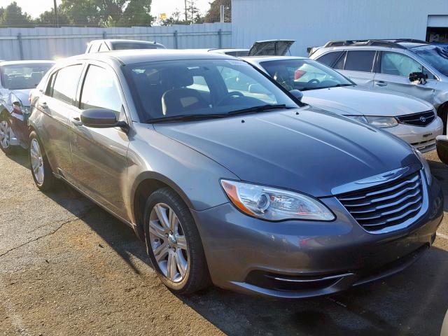 1C3CCBAB0DN705295 - 2013 CHRYSLER 200 LX GRAY photo 1