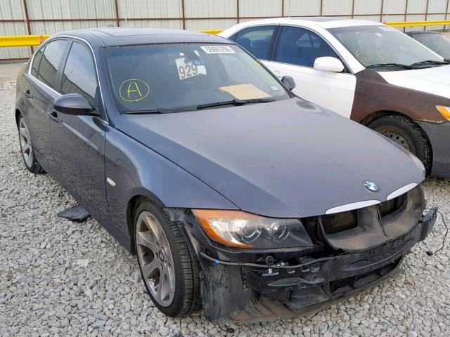 WBAVB33576KR77770 - 2006 BMW 330 I CHARCOAL photo 1