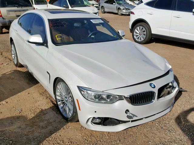 WBA4B1C56GG241861 - 2016 BMW 435 I WHITE photo 1