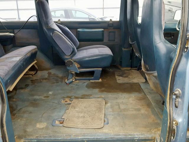 1GNCM15Z6HB117118 - 1987 CHEVROLET ASTRO BLUE photo 6