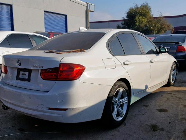 WBA3C1C53EK107697 - 2014 BMW 328 I SULE WHITE photo 4