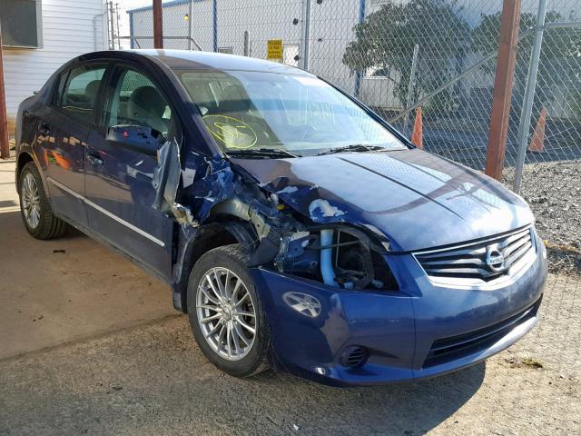 3N1AB6AP1BL707212 - 2011 NISSAN SENTRA 2.0 BLUE photo 1