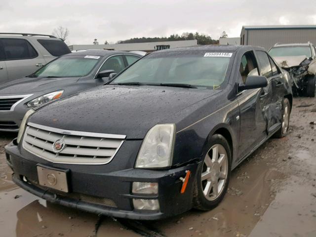 1G6DW677850222480 - 2005 CADILLAC STS CHARCOAL photo 2