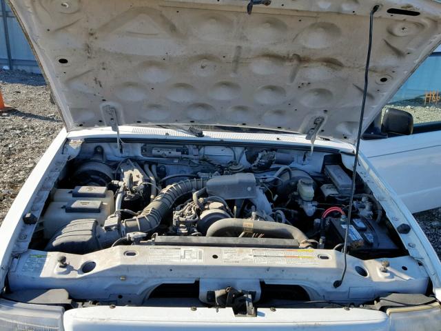 1FTYR10C2YPB64233 - 2000 FORD RANGER WHITE photo 7