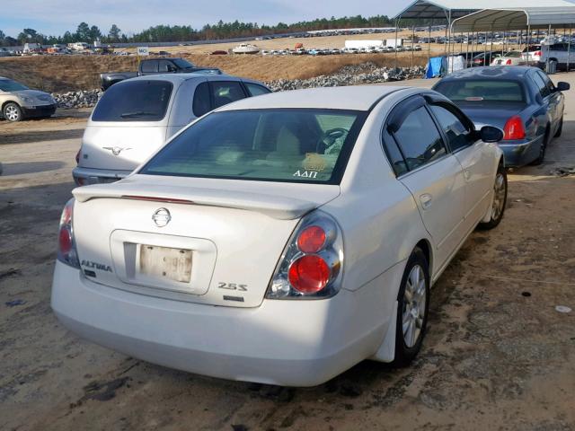 1N4AL11E06C242103 - 2006 NISSAN ALTIMA S WHITE photo 4