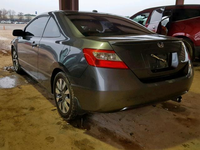 2HGFG12959H502987 - 2009 HONDA CIVIC EXL GRAY photo 3