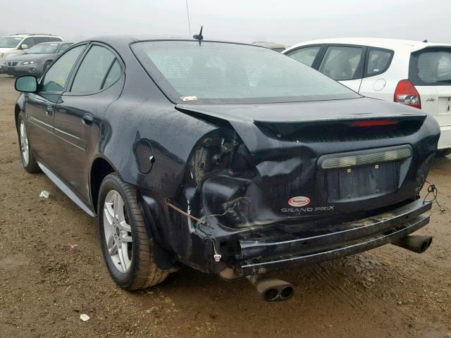 2G2WR554961176832 - 2006 PONTIAC GRAND PRIX შავი ფოტო 3