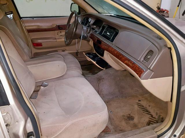 2MELM75W7VX636347 - 1997 MERCURY GRAND MARQ BEIGE photo 5