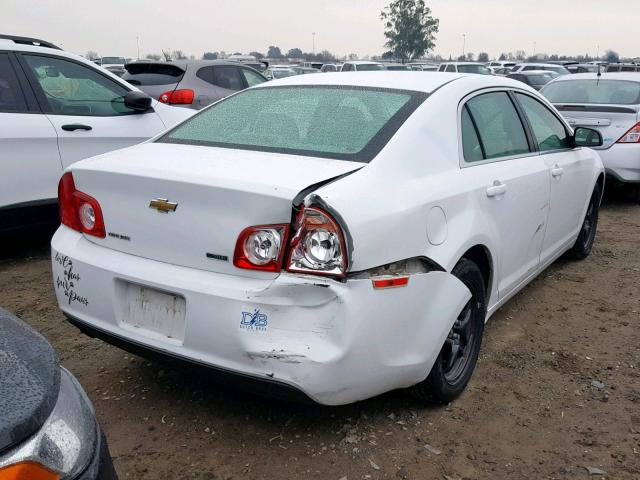 1G1ZA5EU2BF357508 - 2011 CHEVROLET MALIBU LS თეთრი ფოტო 4