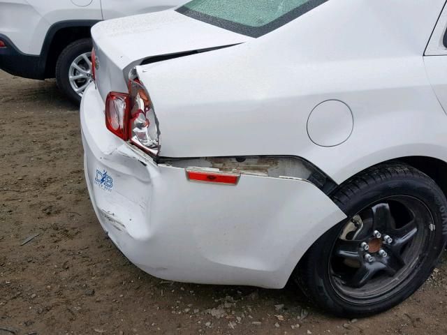 1G1ZA5EU2BF357508 - 2011 CHEVROLET MALIBU LS თეთრი ფოტო 9