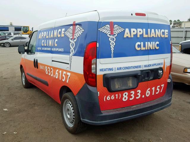 ZFBERFAT7F6A69061 - 2015 RAM PROMASTER 白色 照片 3