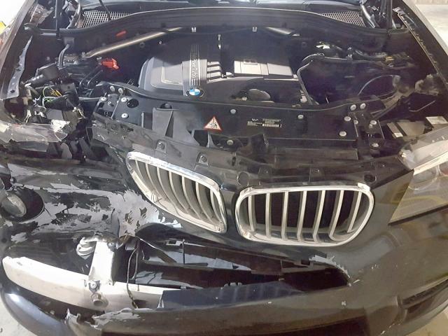 5UXWX7C54E0E80154 - 2014 BMW X3 XDRIVE3 BLACK photo 7