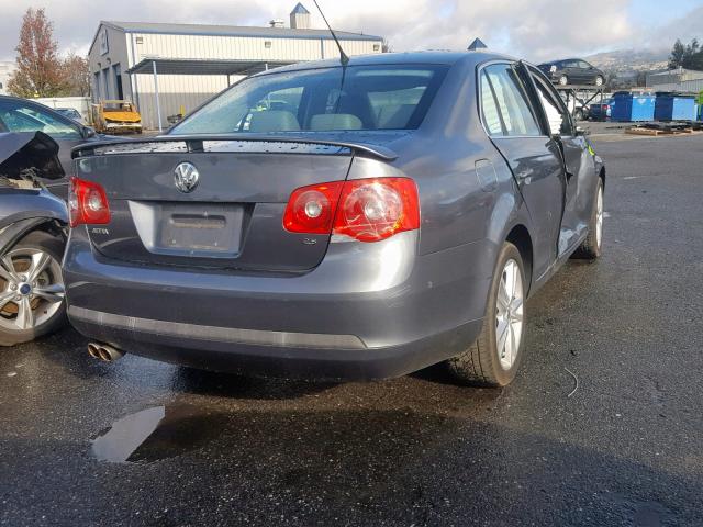 3VWEG71K77M065023 - 2007 VOLKSWAGEN JETTA WOLF GRAY photo 4