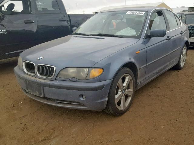 WBAEW53474PN34798 - 2004 BMW 330 XI BLUE photo 2