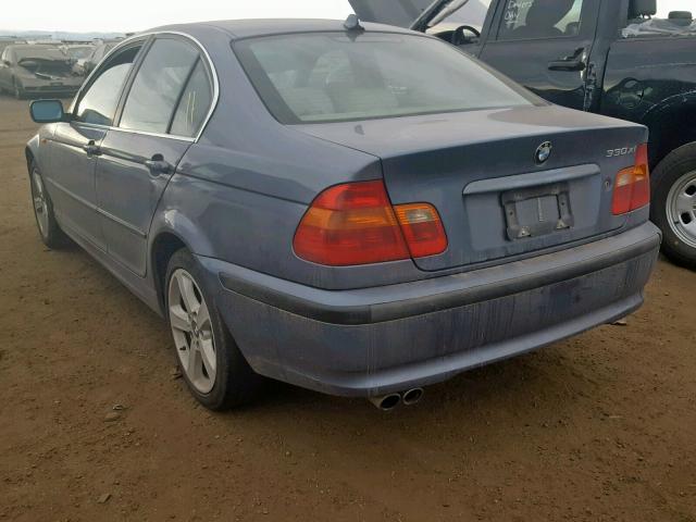 WBAEW53474PN34798 - 2004 BMW 330 XI BLUE photo 3