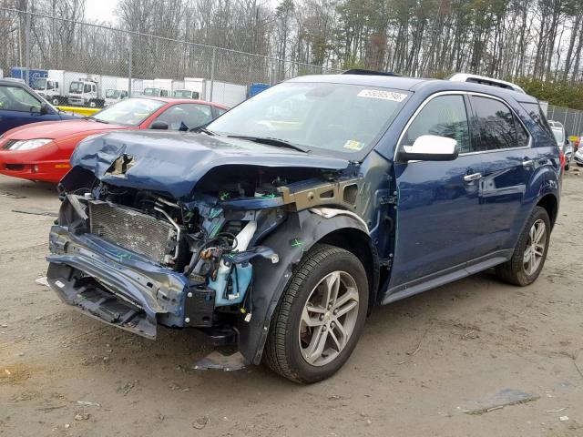 2GNFLGEK2H6132191 - 2017 CHEVROLET EQUINOX PR BLUE photo 2