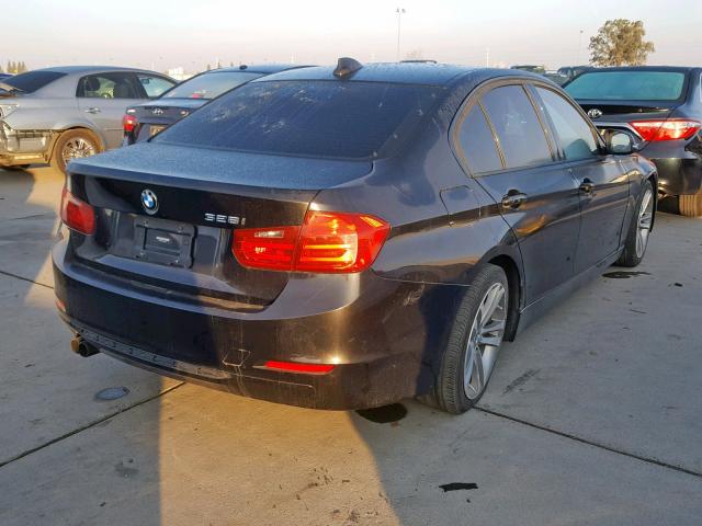 WBA3C1C52CF432492 - 2012 BMW 328 I SULE BLACK photo 4