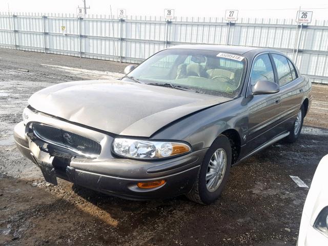 1G4HP52KX3U274129 - 2003 BUICK LESABRE CU BROWN photo 2