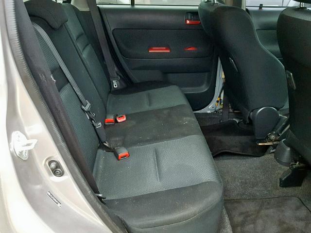 JTLKT324X64116068 - 2006 TOYOTA SCION XB Сұр фото 6