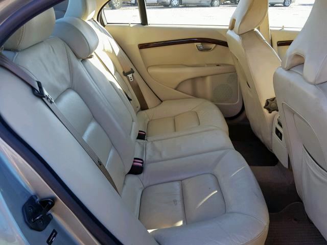 YV1AS982971041363 - 2007 VOLVO S80 3.2 SILVER photo 6