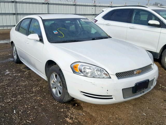 2G1WA5E38E1169145 - 2014 CHEVROLET IMPALA LIM WHITE photo 1