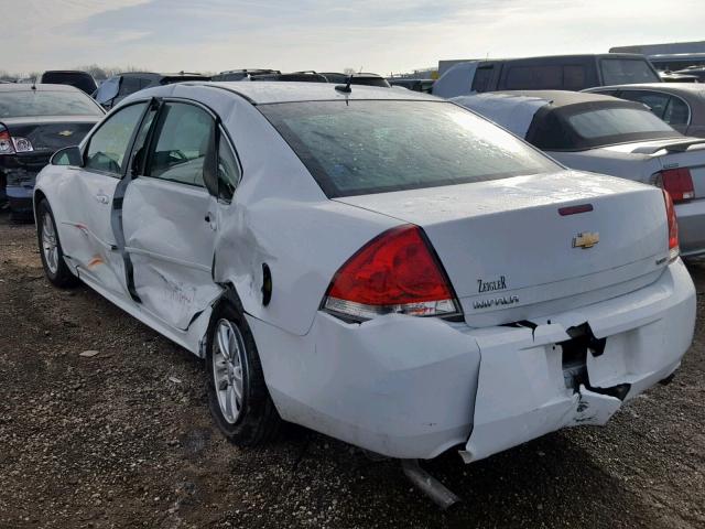 2G1WA5E38E1169145 - 2014 CHEVROLET IMPALA LIM WHITE photo 3