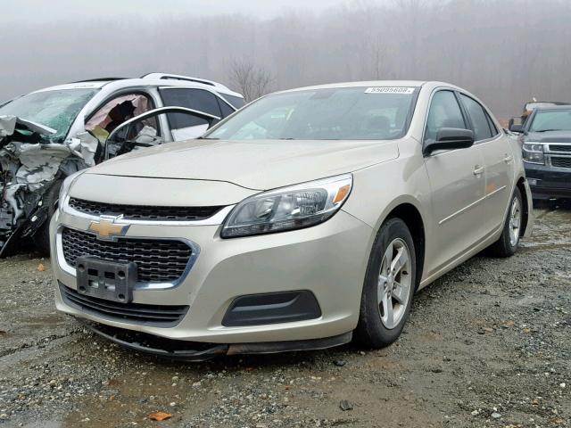 1G11B5SL6FF216243 - 2015 CHEVROLET MALIBU LS 金色 照片 2