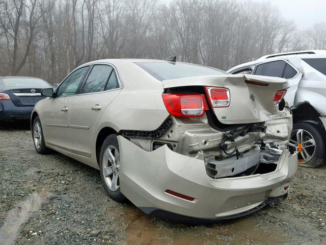 1G11B5SL6FF216243 - 2015 CHEVROLET MALIBU LS 金色 照片 3