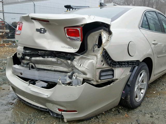 1G11B5SL6FF216243 - 2015 CHEVROLET MALIBU LS 金色 照片 9