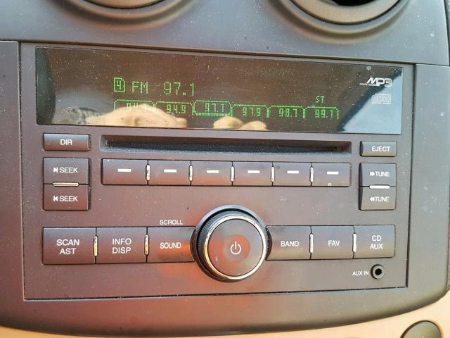 KL1TD6DE2AB084412 - 2010 CHEVROLET AVEO LS BLUE photo 9