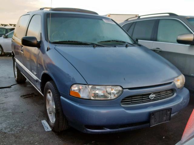 4N2XN11T6XD806262 - 1999 NISSAN QUEST SE BLUE photo 1