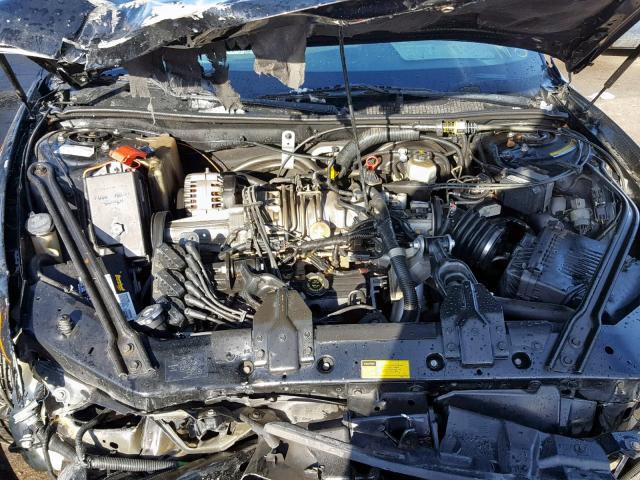 1G2WR12111F176196 - 2001 PONTIAC GRAND PRIX BLACK photo 7