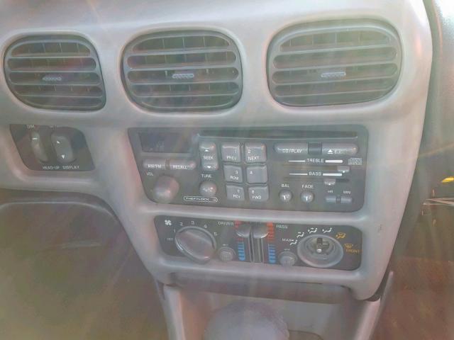 1G2WR12111F176196 - 2001 PONTIAC GRAND PRIX BLACK photo 9