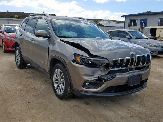 1C4PJLLB6KD184463 - 2019 JEEP CHEROKEE L BROWN photo 1