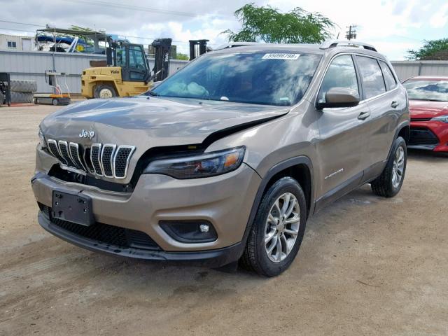 1C4PJLLB6KD184463 - 2019 JEEP CHEROKEE L BROWN photo 2