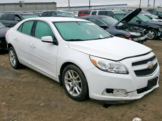 1G11C5SA0DF127437 - 2013 CHEVROLET MALIBU 1LT WHITE photo 1