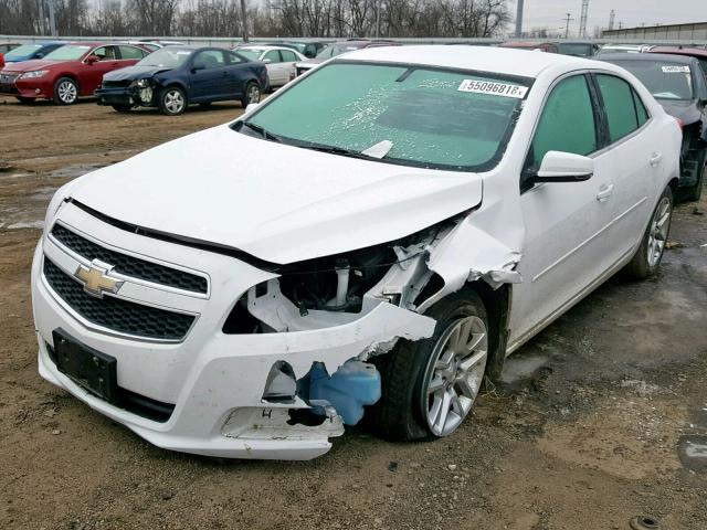 1G11C5SA0DF127437 - 2013 CHEVROLET MALIBU 1LT WHITE photo 2